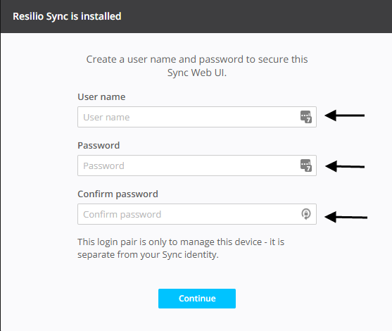 configure resilio sync behind firewall